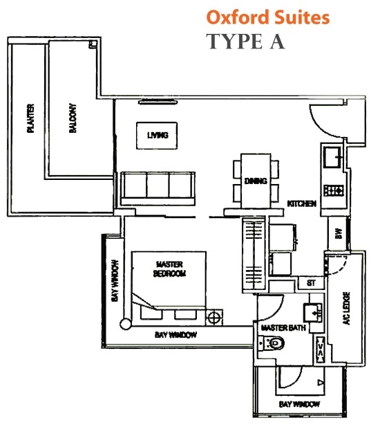 Oxford Suites (D8), Apartment #1887
